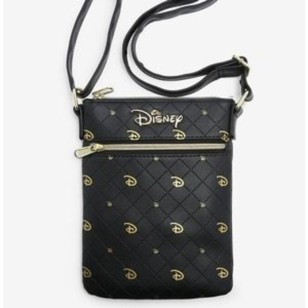 Disney Loungefly Passport Logo Crossbody New - NWT
